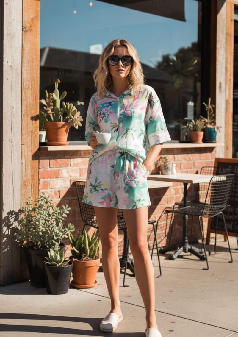 Amalfi Elastic Waist Shorts